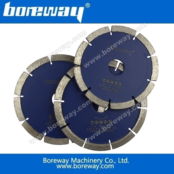 Boreway diamond segmented tuck point blades