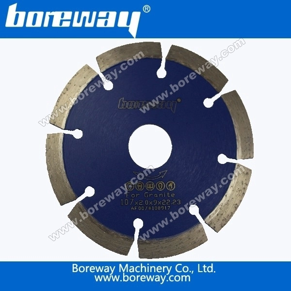 Boreway डायमंड sintered खंडित ब्लेड ग्रेनाइट सिरेमिक और कंक्रीट आदि काटने के लिए