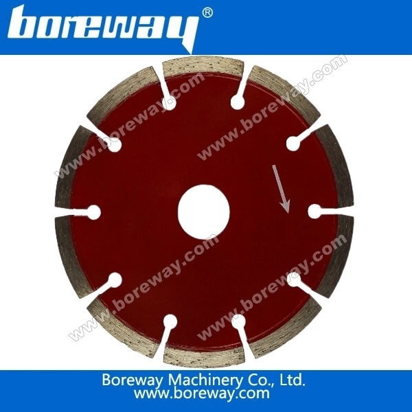 Boreway डायमंड sintered खंडित ब्लेड ग्रेनाइट सिरेमिक और कंक्रीट आदि काटने के लिए