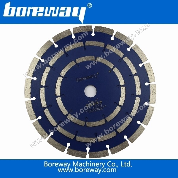 Boreway डायमंड sintered खंडित ब्लेड ग्रेनाइट सिरेमिक और कंक्रीट आदि काटने के लिए