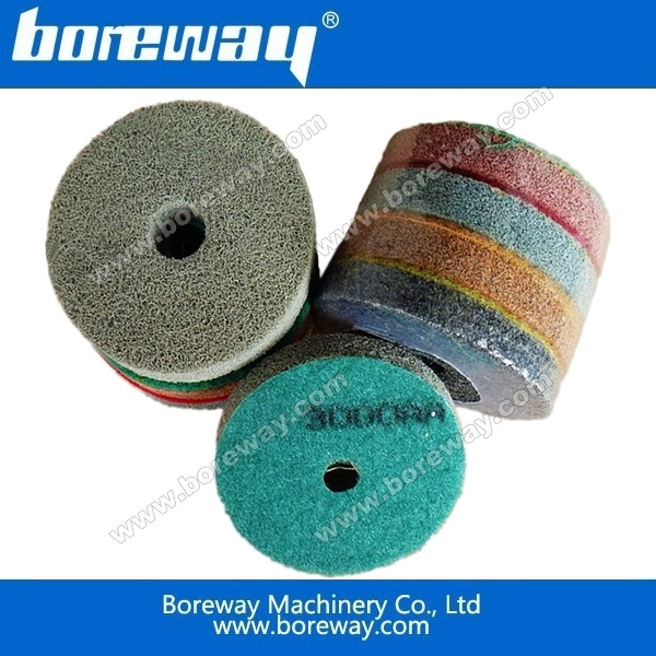 Boreway हीरा स्पंज चमकाने पैड