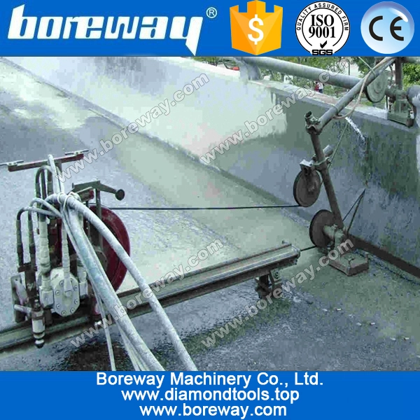 Boreway diamond wire and beads for concrete