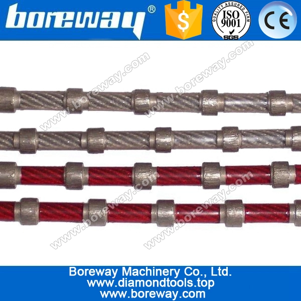 Boreway डायमंड वायर और ग्रेनाइट और बलुआ पत्थर के लिए मोती