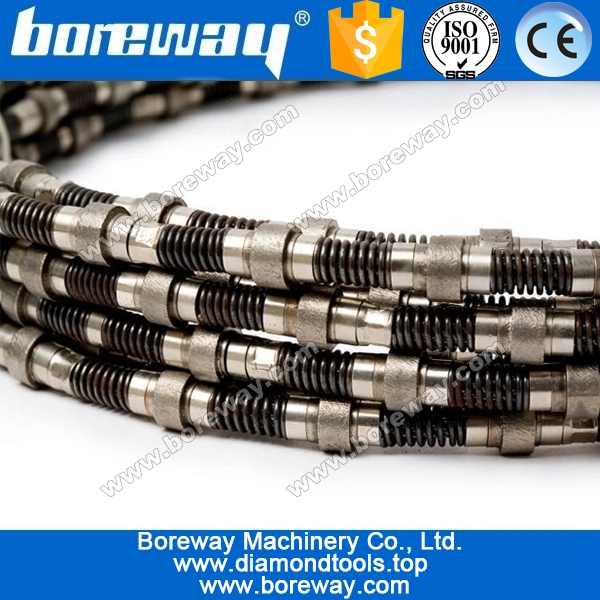 Boreway डायमंड वायर और ग्रेनाइट और बलुआ पत्थर के लिए मोती