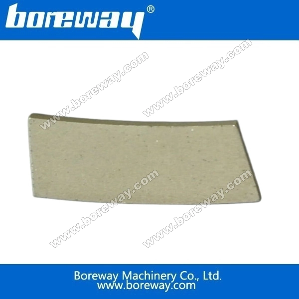 Boreway Fan Kantenschneidmesser und das Segment für Granit