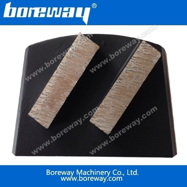 Boreway flat plug diamond grinding plates/blocks