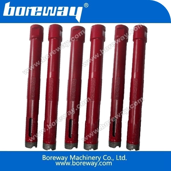 Boreway long pipe normal segmented diamond core drill bit