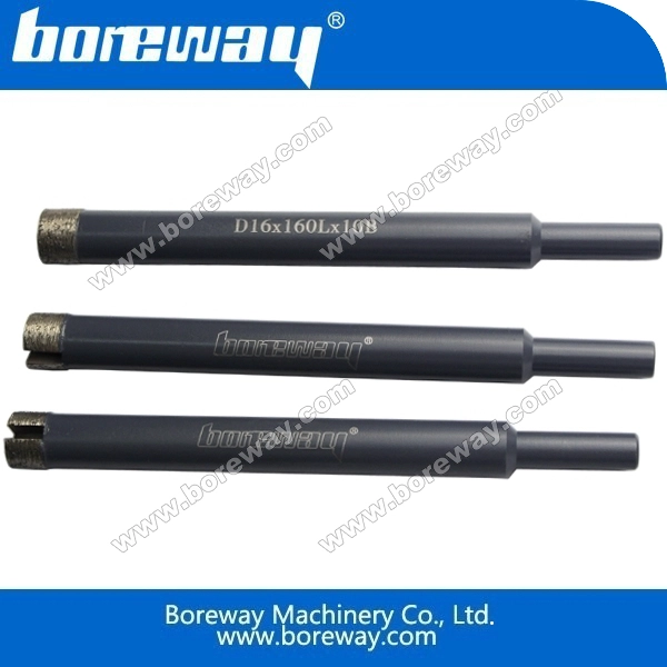 Boreway long pipe normal segmented diamond core drill bit