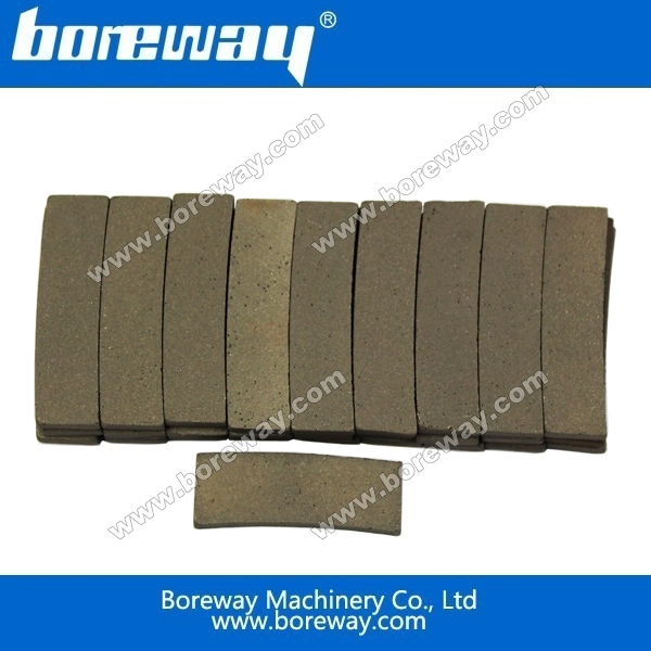 ग्रेनाइट के लिए Boreway सामान्य आकार हीरे खंड