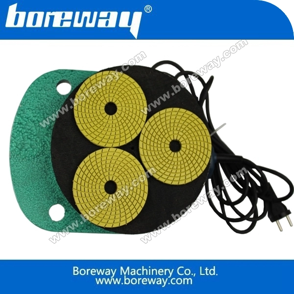 Boreway tre capo della lucidatrice asciutto e bagnato