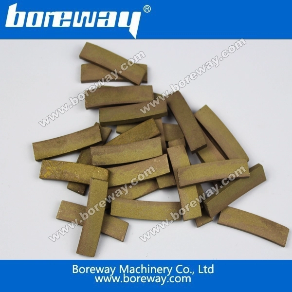 Boreway three step segment edge cutting blade