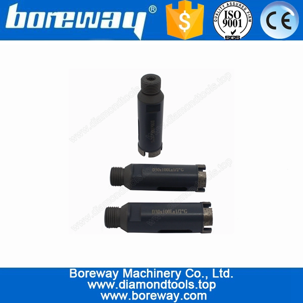 * 1月2日「G掘削花崗岩D30 * 100LのためにCNCコアドリルビット