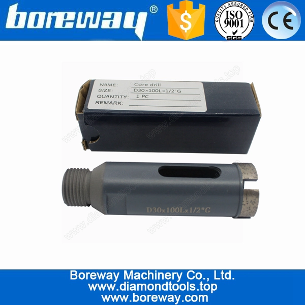 * 1月2日「G掘削花崗岩D30 * 100LのためにCNCコアドリルビット