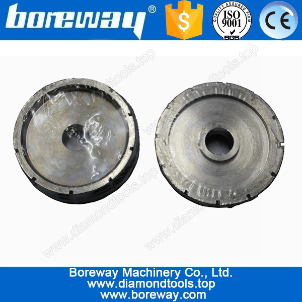 ग्लास के लिए सीएनसी इलेक्ट्रोप्लेटेड प्रोफाइलिंग व्हील, सिरेमिक के लिए डायमंड इलेक्ट्रोप्लाटिंग पीस व्हील