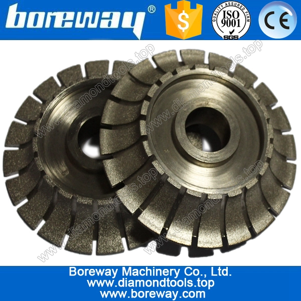 CNC電気メッキダイヤモンドプロファイルホイール