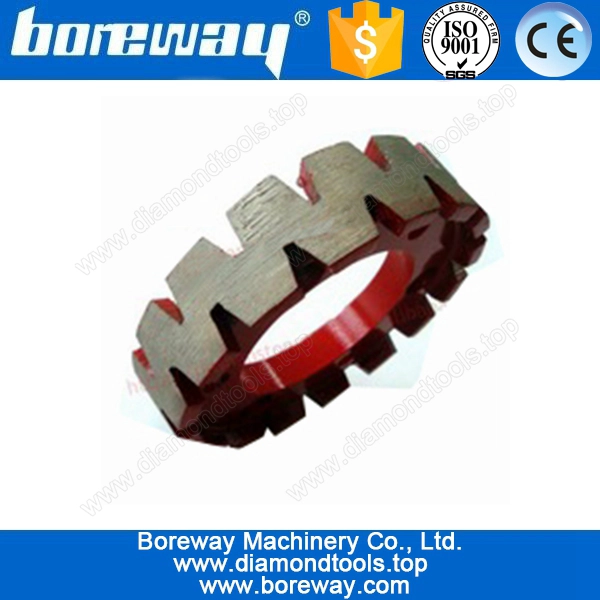 CNC Anstoßen Fräsrad für Zähler, Rad kontinuierliche Diamant Anstoßen für Stein