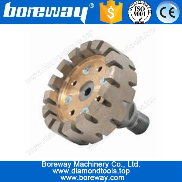 CNC Anstoßen Fräsrad für Zähler, Rad kontinuierliche Diamant Anstoßen für Stein