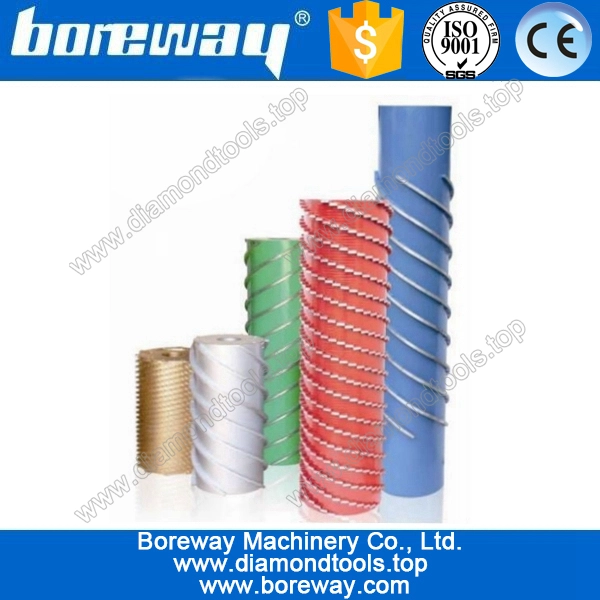 Ceramic diamond calibrating rollers, diamond fixed thickness roller