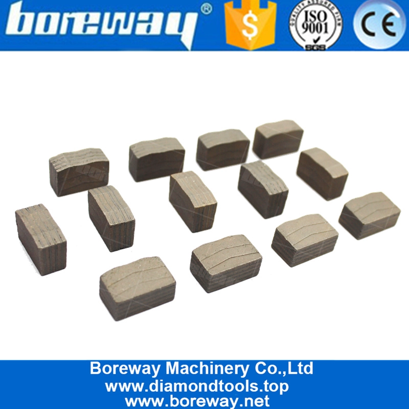 ग्रेनाइट आपूर्तिकर्ता काटने के लिए चीन 2000 मिमी सैंडविच प्रकार डायमंड सेगमेंट