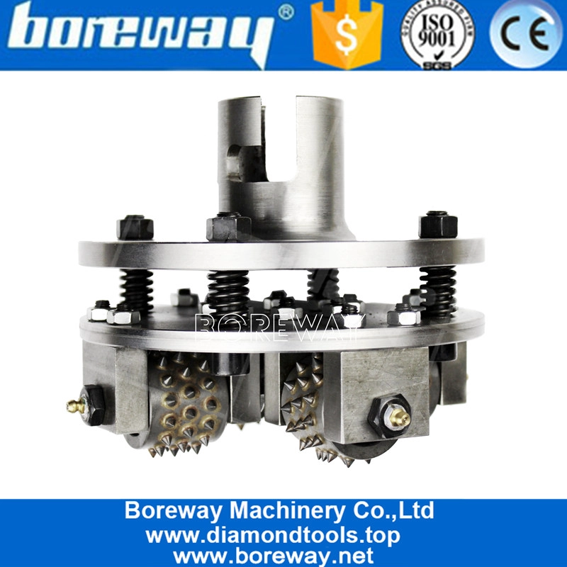 4 कार्बाइड मिश्र धातु रोलर निर्माता के साथ चीन 200 मिमी रोटरी बुश हथौड़ा प्लेट