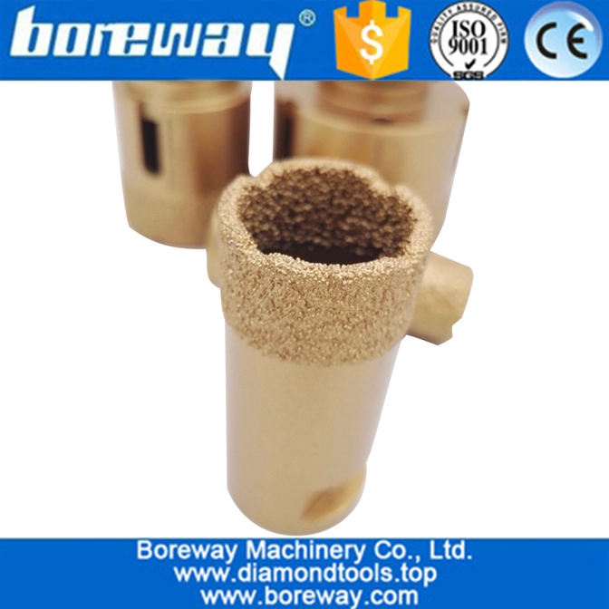 China 20mm-150mm Fliesenbohrkronen Vakuumgelötete Diamantbohrkronen Porzellanloch sah Marmorbohrmaschine Fabrik
