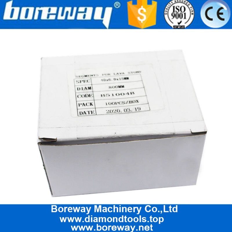 China 800mm Diamond Cutting Segment For Lava Stone And Indonesia Sandstone Suppliers