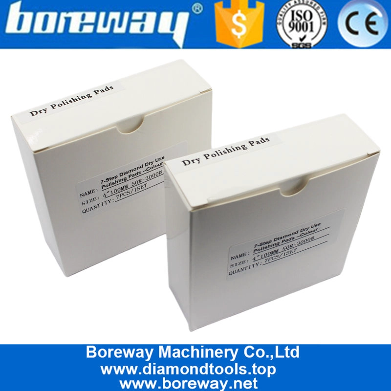 中国角度グラインダーおよび他の研磨機のためのダイヤモンドの乾式樹脂ボンド研磨パッドサプライヤーまたは製造業者