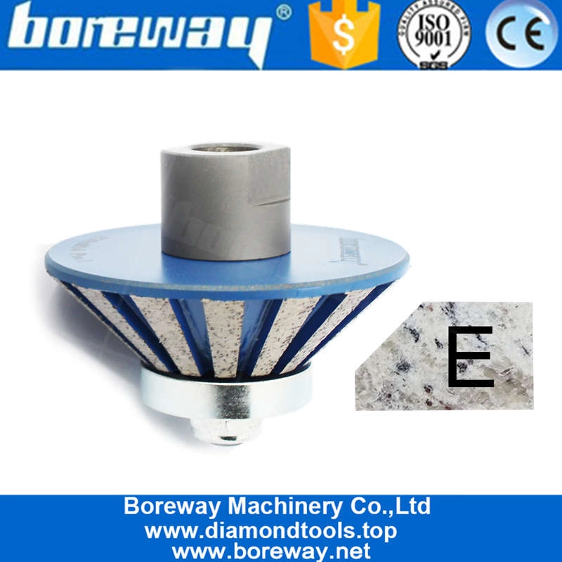 ग्रेनाइट मार्बल स्टोन स्लैब के लिए चीन फैक्टरी E30XM14 डायमंड प्रोफाइलिंग सेगमेंट पोर्टेबल राउटर बिट