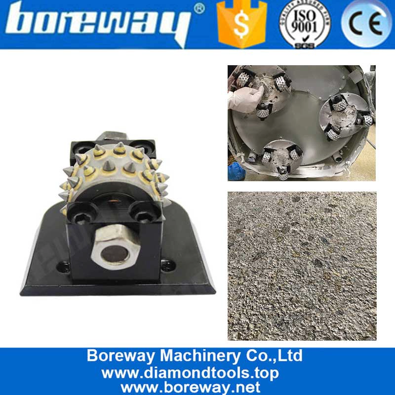 कंक्रीट फर्श मशीन निर्माता के लिए चीन कारखाने Lavina बुश हथौड़ा सिर रोलर