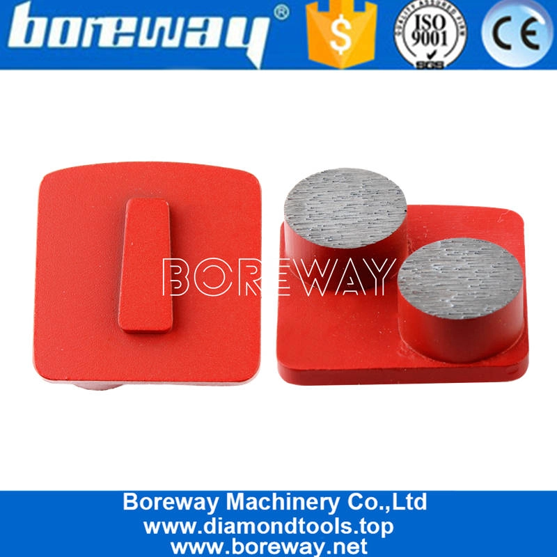 China Factory Metal Bond Quick Lock Scanmaskin Diamond Grinding Disc For Floor Grinder