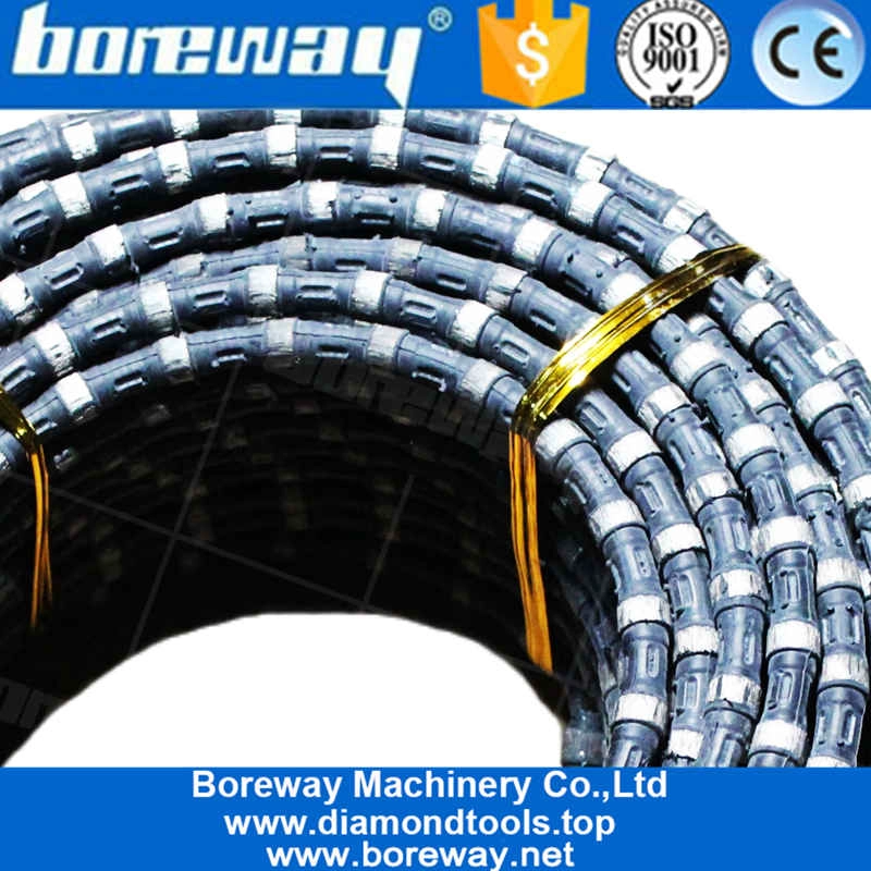 中国工場価格鉄筋コンクリート切断用11mmゴムダイヤモンドワイヤーソー