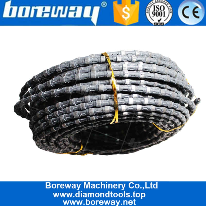 中国工場価格鉄筋コンクリート切断用11mmゴムダイヤモンドワイヤーソー