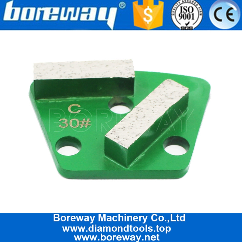 China Factory Price Smooth Mahlen Diamant Trapez -Pads Schuh für Beton