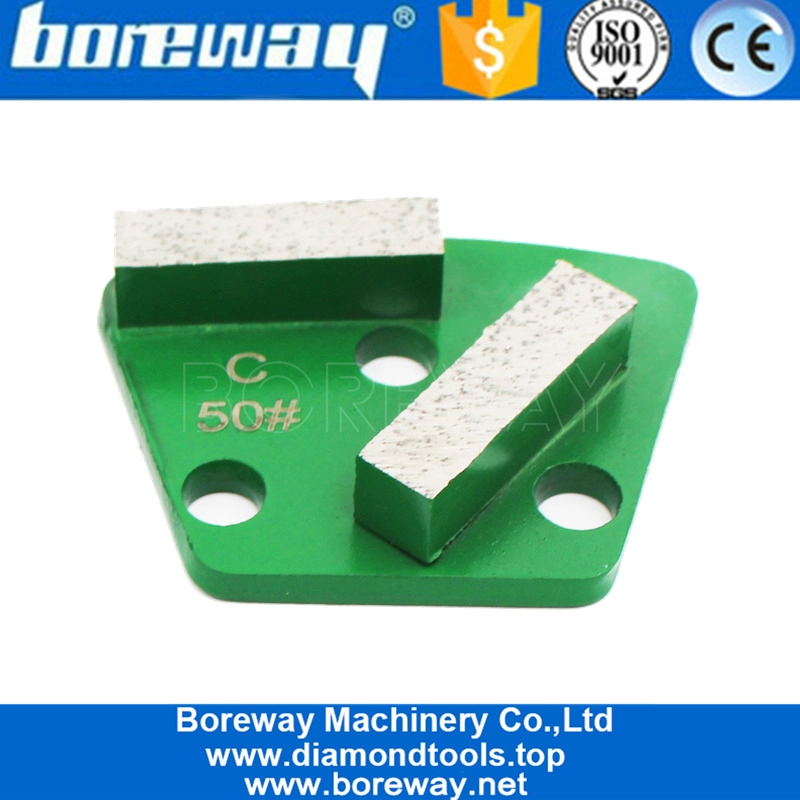 China Factory Price Smooth Mahlen Diamant Trapez -Pads Schuh für Beton