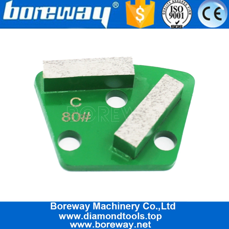 China Factory Price Smooth Mahlen Diamant Trapez -Pads Schuh für Beton