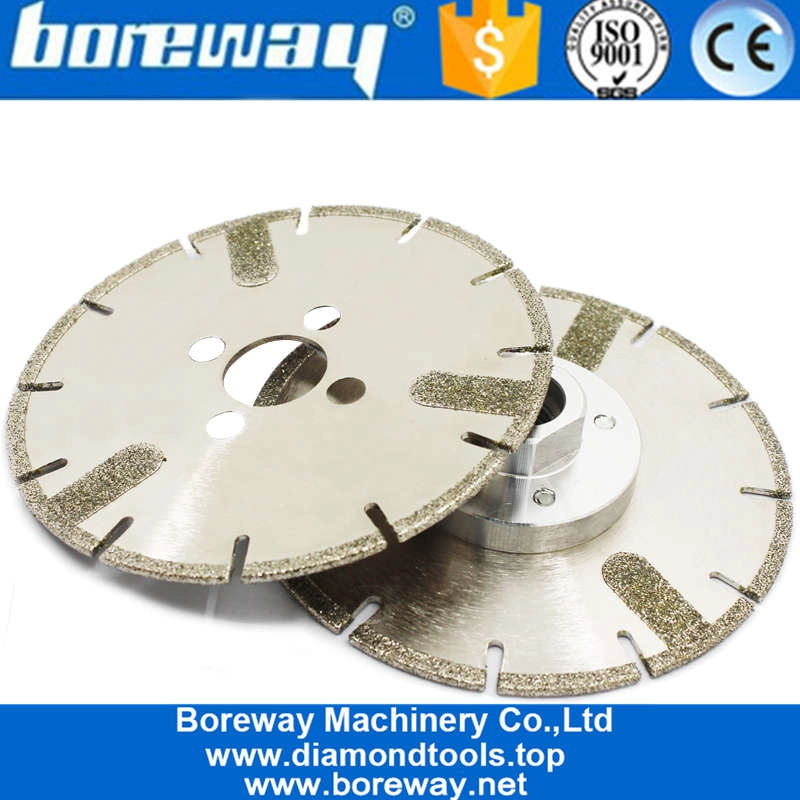 चीन कारखाने की आपूर्ति के लिए रिब इलेक्ट्रोप्लेटेड सर्कल डायमंड सॉ ब्लेड को फिर से लागू करना