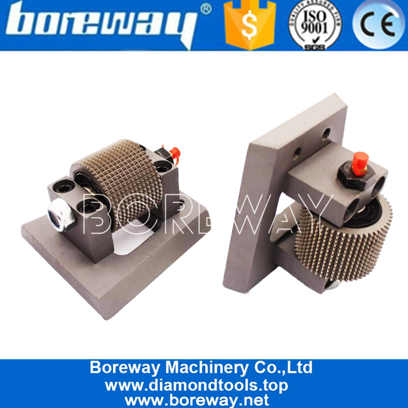 China Frankfurt Dense Tooth Bush Hammer Roller For Marble Slab Processing Manufacturer & Suppliers