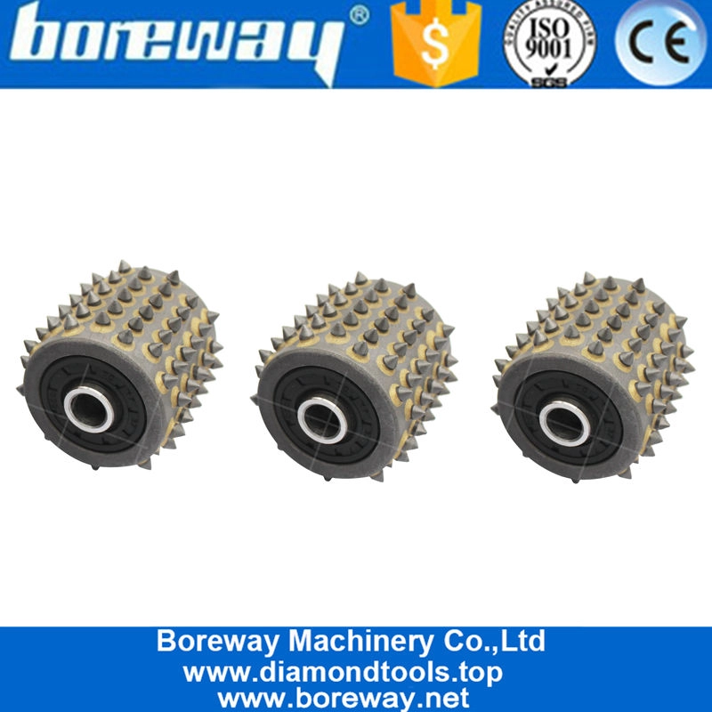 Porcellana Produttore Rotary Fickert Cespuglio del cespuglio del cespuglio del martello della macinazione della testa del rullo con 99 segmenti