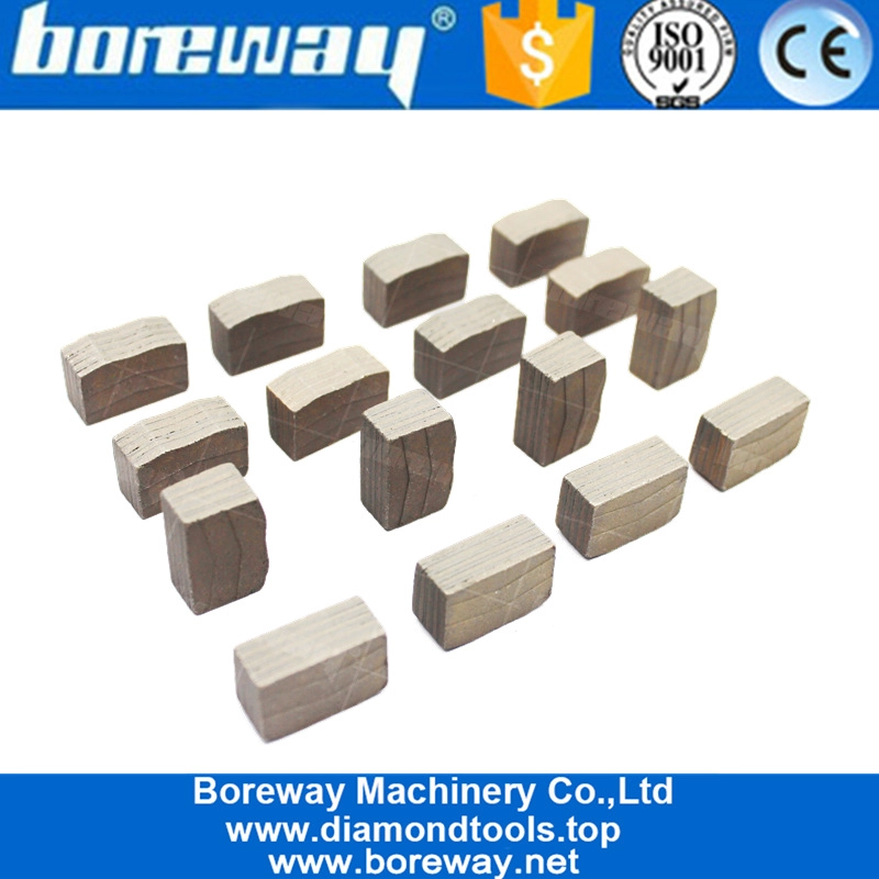 Porcellana Professionale 2000mm Stabile che taglia il segmento del diamante del diamante fornitore