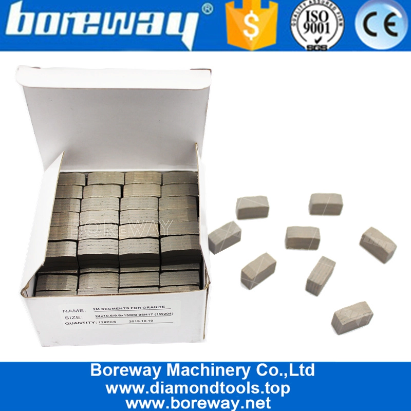 Porcellana Professionale 2000mm Stabile che taglia il segmento del diamante del diamante fornitore