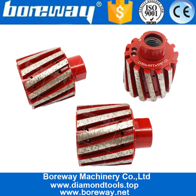 ग्रेनाइट स्टोन सीएनसी मशीन के लिए चीन आपूर्ति डी 50 मिमी हीरा शून्य पीसने व्हील