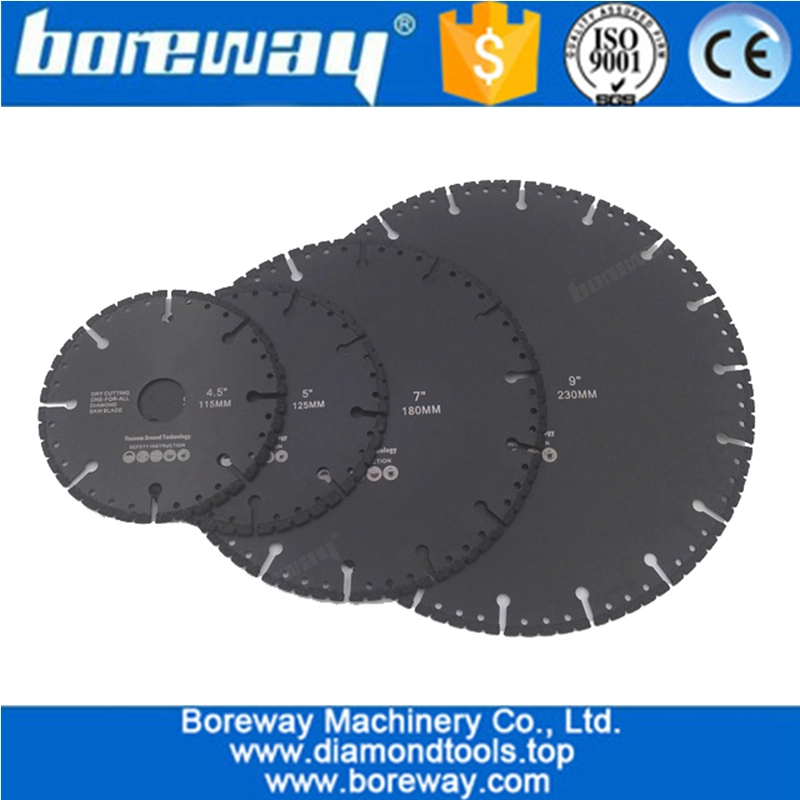 中国すべての目的の解体ブレードのための真空ろう付けされたダイヤモンド石の鉄鋼卸売業者