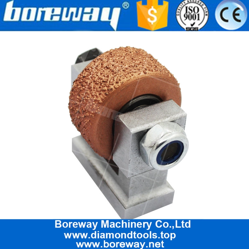 चीन वैक्यूम ब्रेज़ेड रोटरी बुश हथौड़ा रोलर यू समर्थन