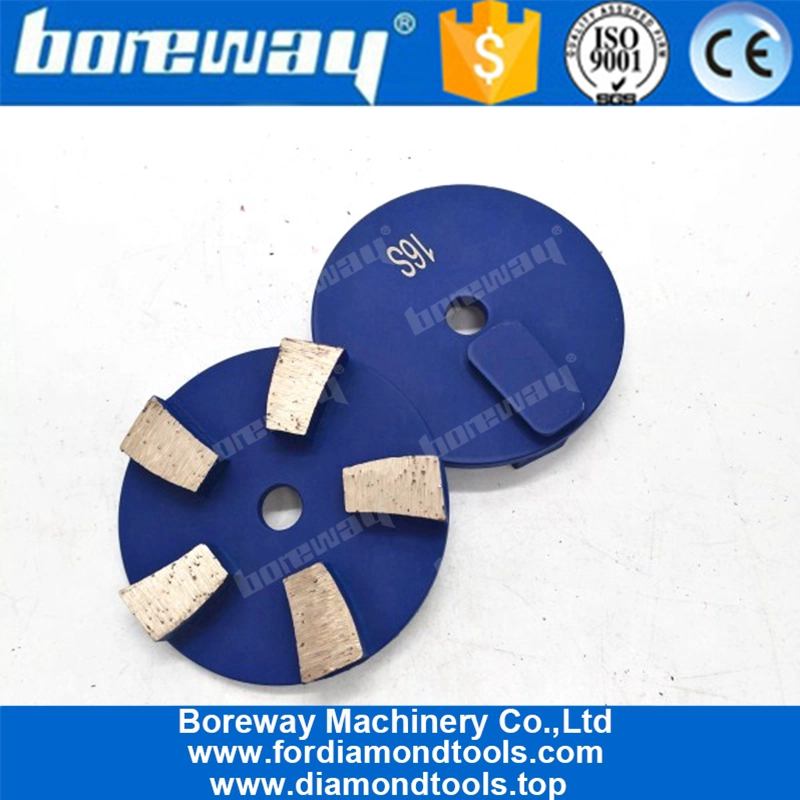 Legame metallico diamantato a pavimento circolare con barra smussata