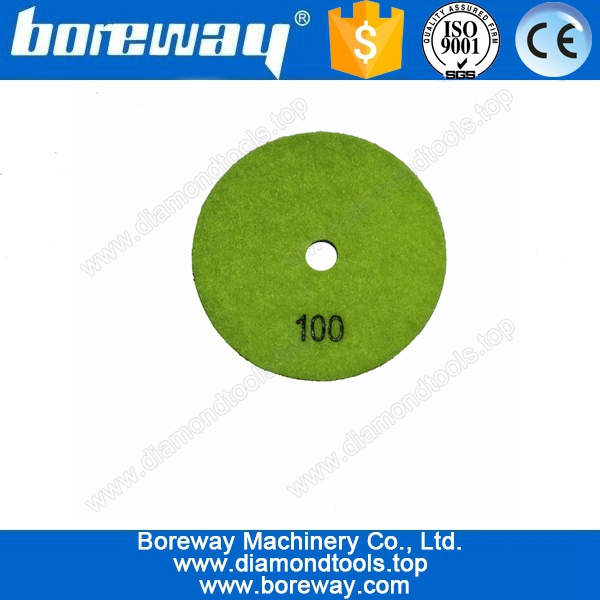 रंगीन षट्भुज सूखी पालिशगर 3 इंच