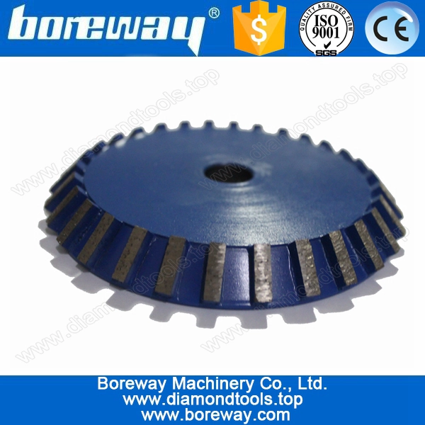 コンクリート150mmダイヤモンド面取り研削砥石、ダイヤモンドプロファイル研削砥石