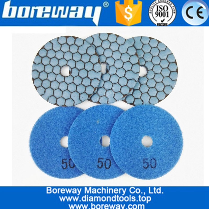 Concrete Diamond Polishing Pads for granite marble 80mm diamond grinding pads