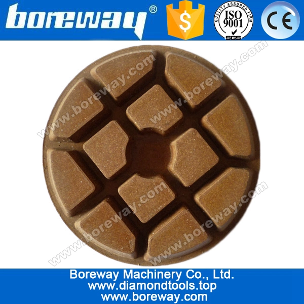 コンクリートダイヤモンド樹脂床研磨パッド