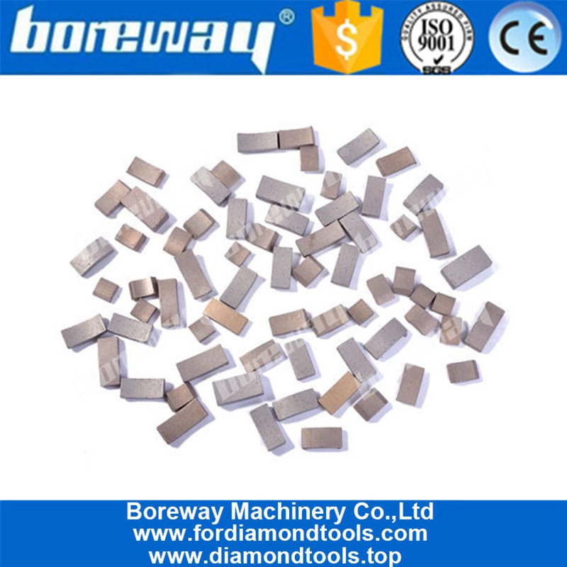 Construction Cutting and Drilling Core Bit Segments for Heavily Reinforced Concrete