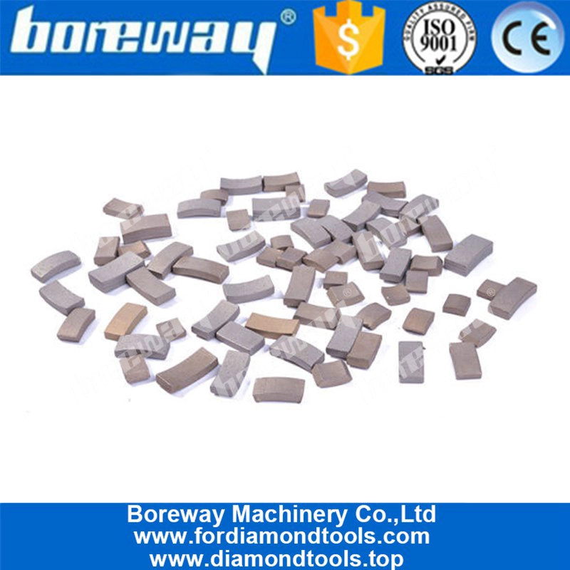 Construction Cutting and Drilling Core Bit Segments for Heavily Reinforced Concrete